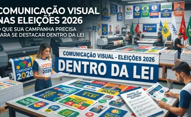 Comunicação Visual nas Eleições 2026 O que sua campanha precisa para se destacar dentro da lei