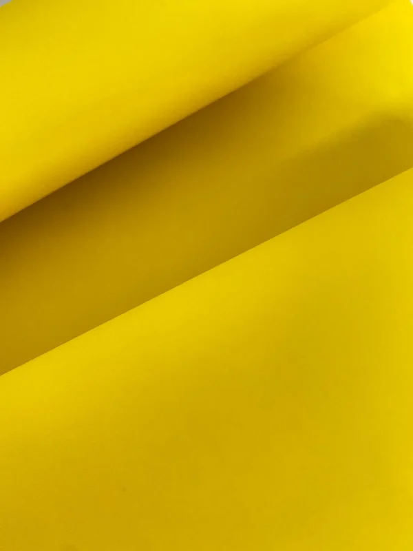 Tecido Poliéster Amarelo Fosco